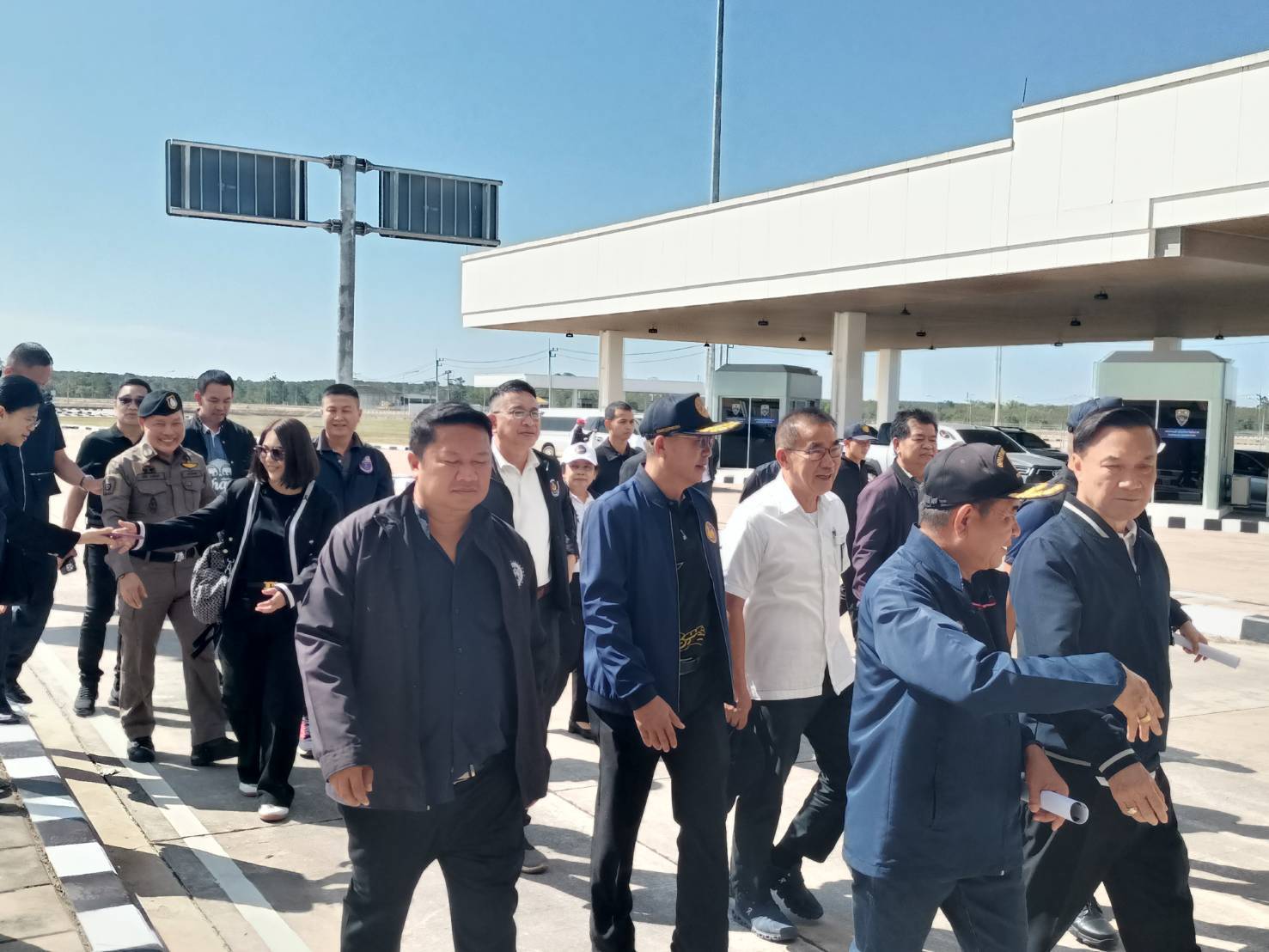 🤍 สพจ.บึงกาฬ ร่วมลงพื้นที่เตรียมการรับเสด็จฯ การเปิดสะพานมิตรภาพไทย - ลาว แห่งที่ 5 (บึงกาฬ – บอลิคำไซ) ก่อนเปิดใช้งานอย่างเป็นทางการ 25 ธันวาคม 2568