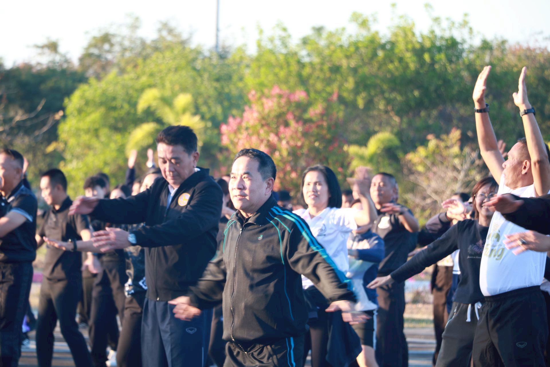📢พช.บึงกาฬ : ร่วมกิจกรรมออกกำลังกาย "ทุกวันพุธ" เพื่อเสริมสร้างสุขภาพที่ดีทั้งร่างกายและจิตใจ
