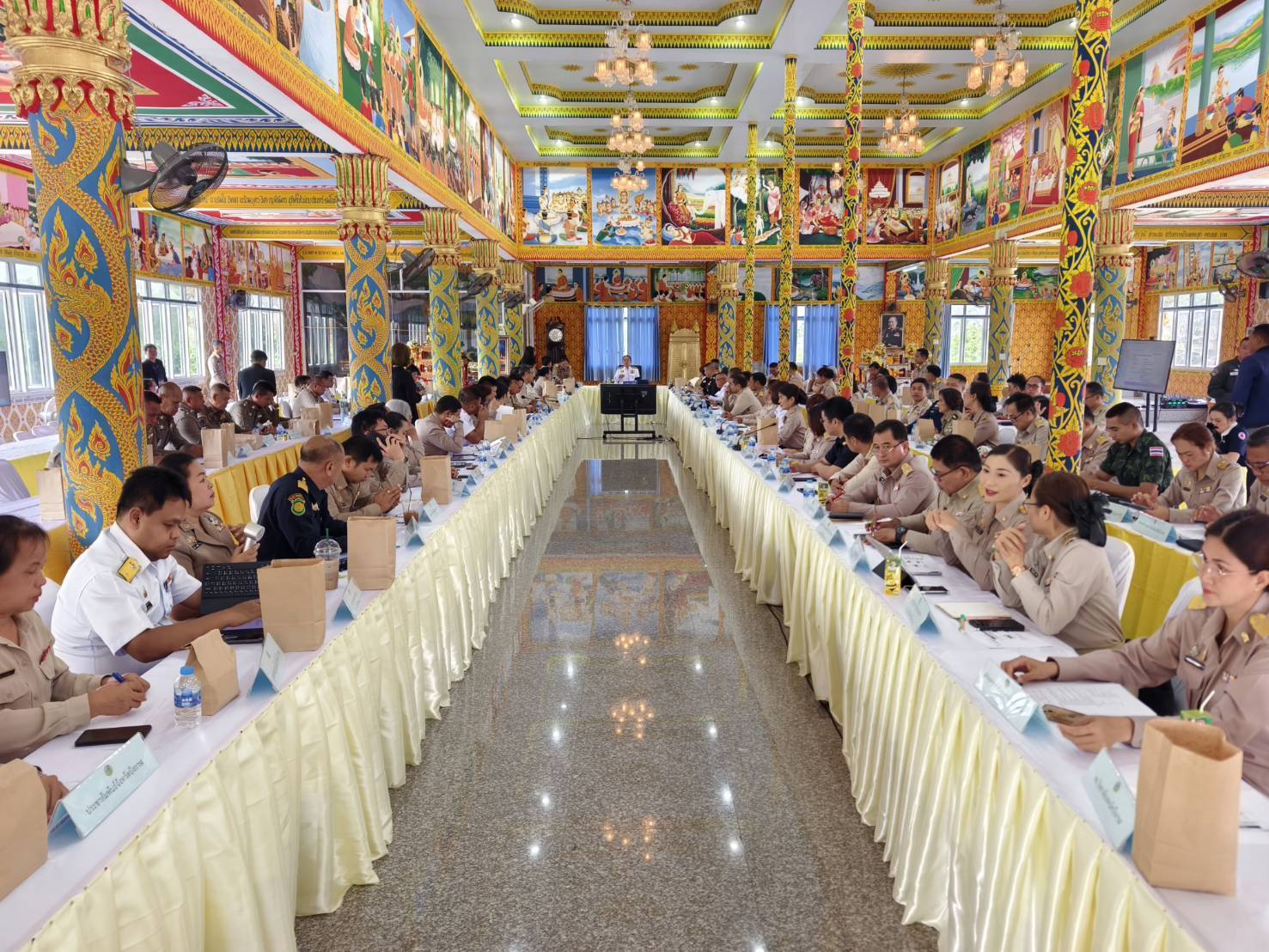 พช.บึงกาฬ : ร่วมประชุมนายอำเภอ หัวหน้าส่วนกระทรวงมหาดไทย ประจำเดือนมีนาคม 2569 นำเสนอ 4 ประเด็นสำคัญ ขับเคลื่อนงานพัฒนาชุมชน 