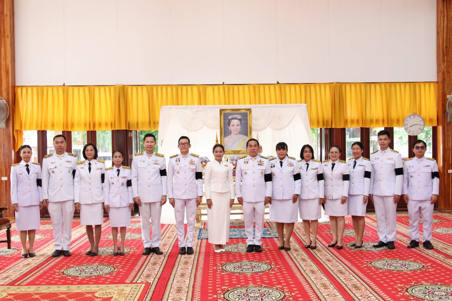 พช.บึงกาฬ : ร่วมพิธีเจริญพระพุทธมนต์และทำบุญตักบาตรถวายพระราชกุศล เนื่องในวันเฉลิมพระชนมพรรษาสมเด็จพระนางเจ้าสุทิดา พัชรสุธาพิมลลักษณ พระบรมราชินี