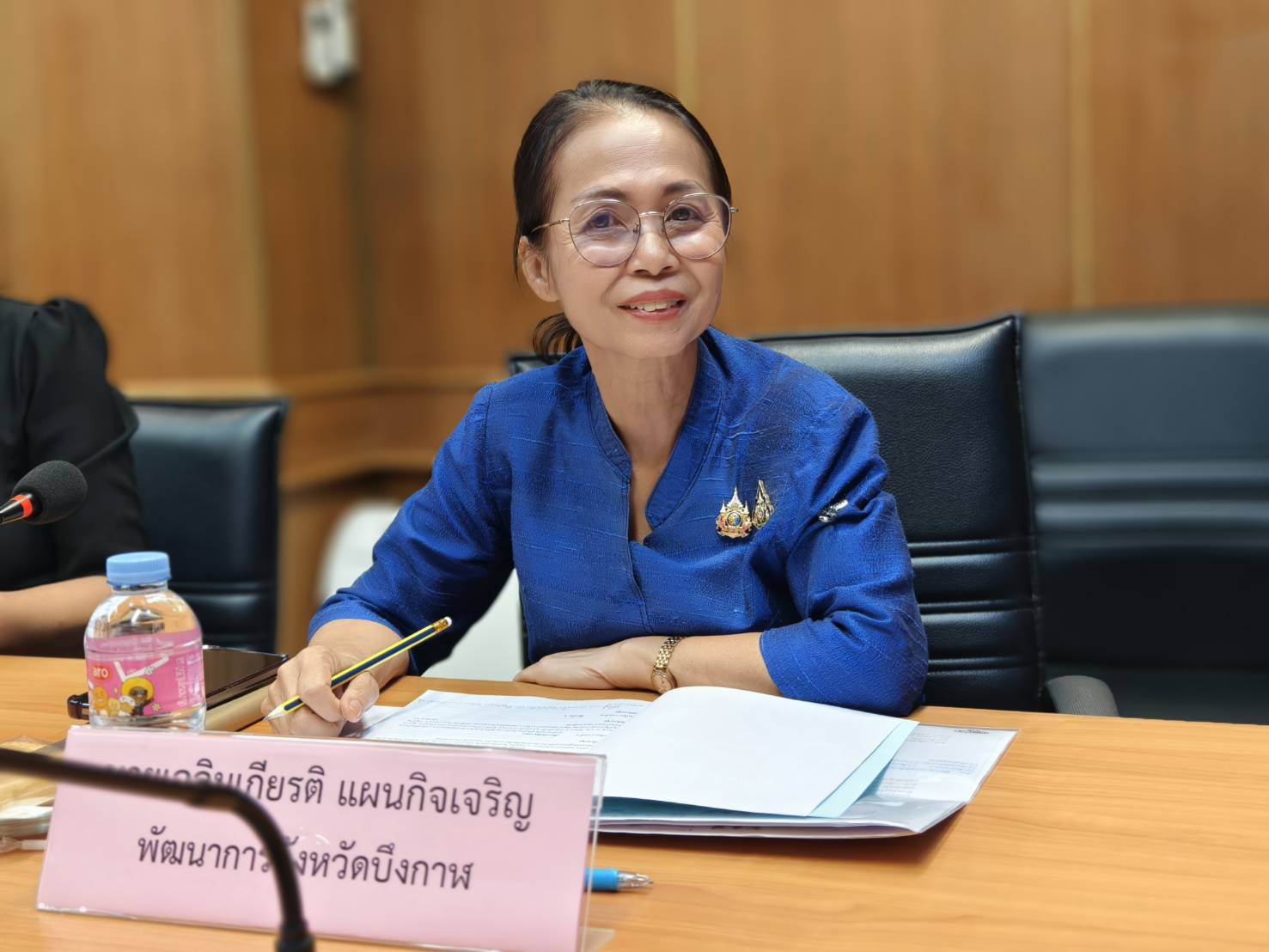 พช.บึงกาฬ : ร่วมประชุมคัดเลือกท้องถิ่นอำเภอดีเด่น ประจำปี 2569